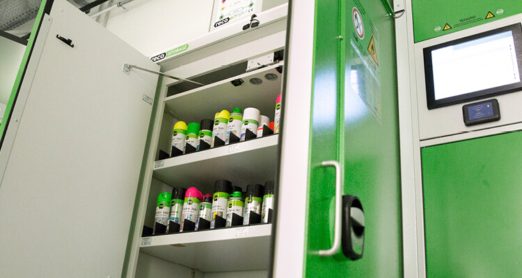 Gefahrstoffschrank