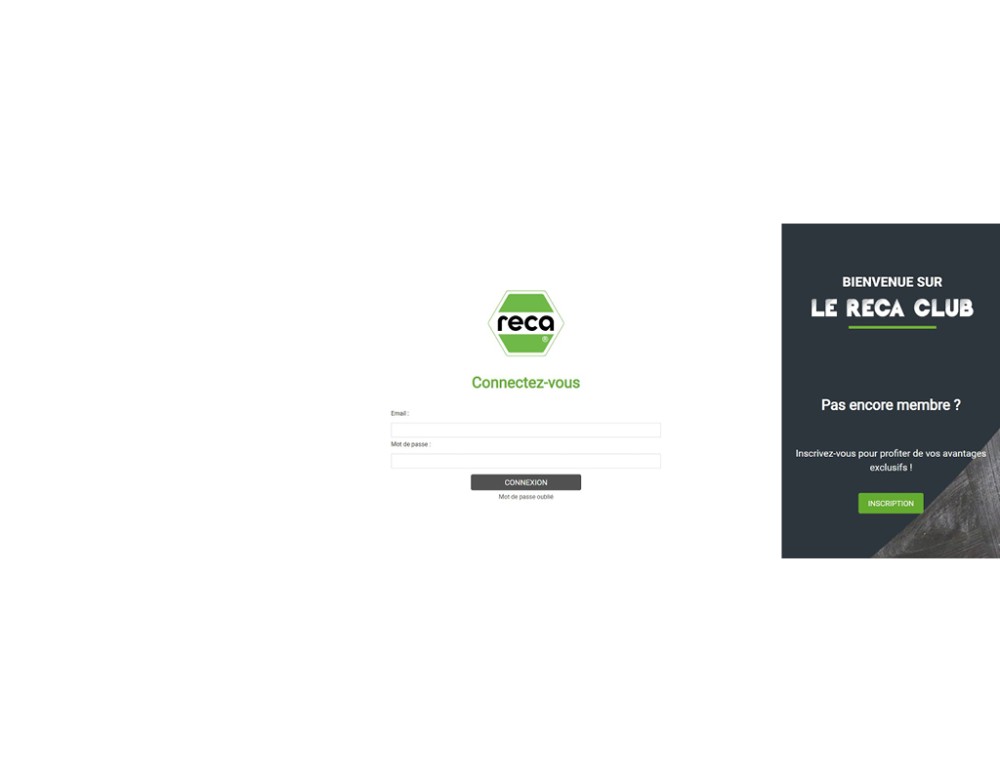 RECA Club inscription