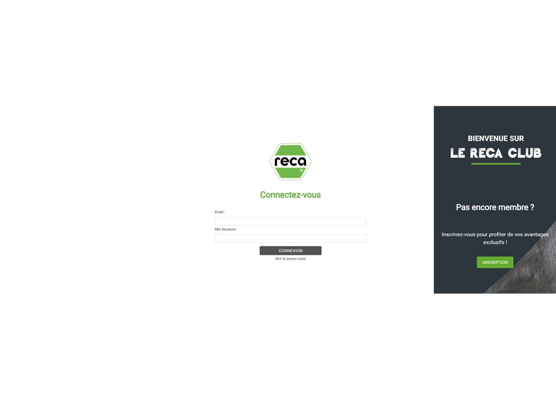 RECA Club inscription